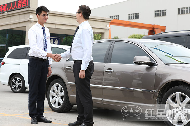 客戶來廠參觀，專車免費接送